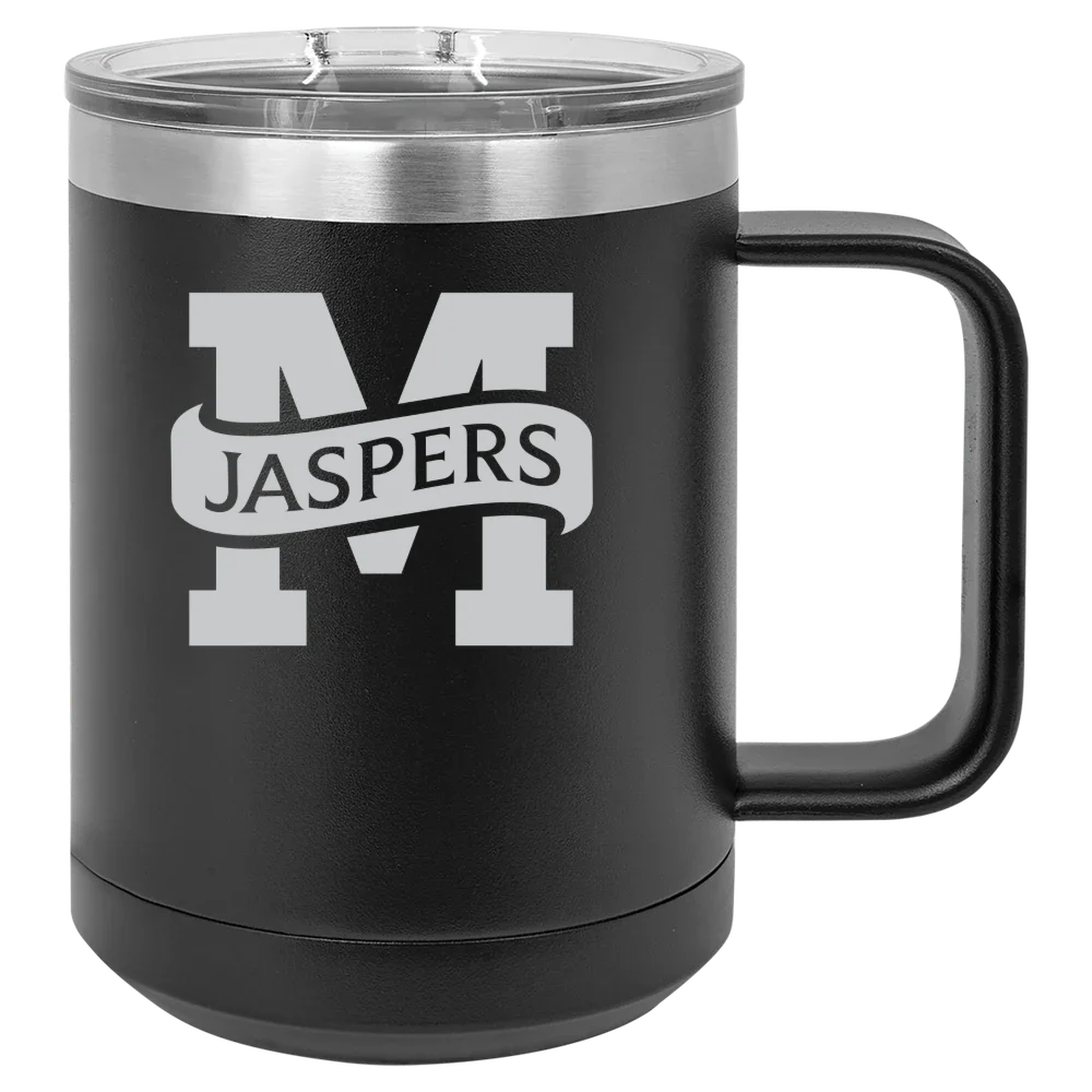Manhattan University Polar Camel 15 oz. Mug with Slider Lid
