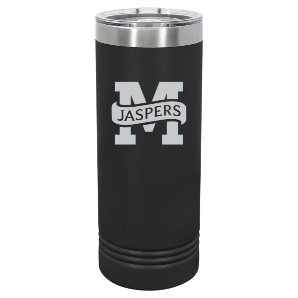 Manhattan University Polar Camel 22 oz. Skinny Tumbler with Slider Lid