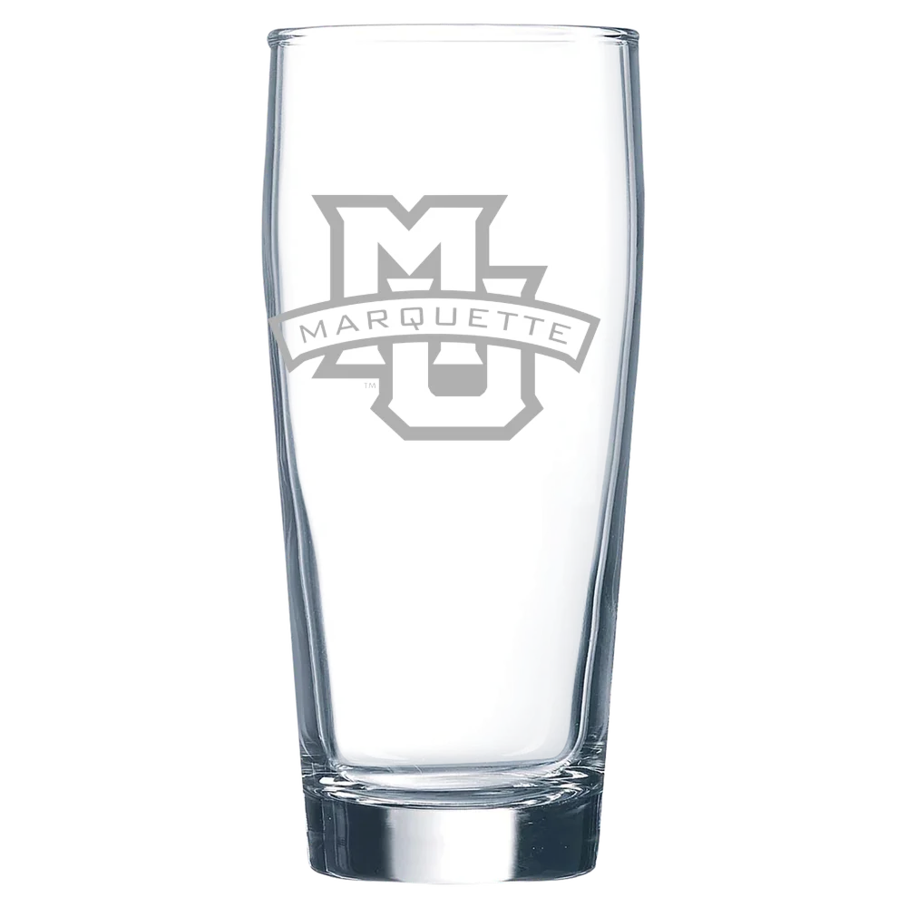 Marquette University Polar Camel 16 oz. Willi Becher Beer Glass