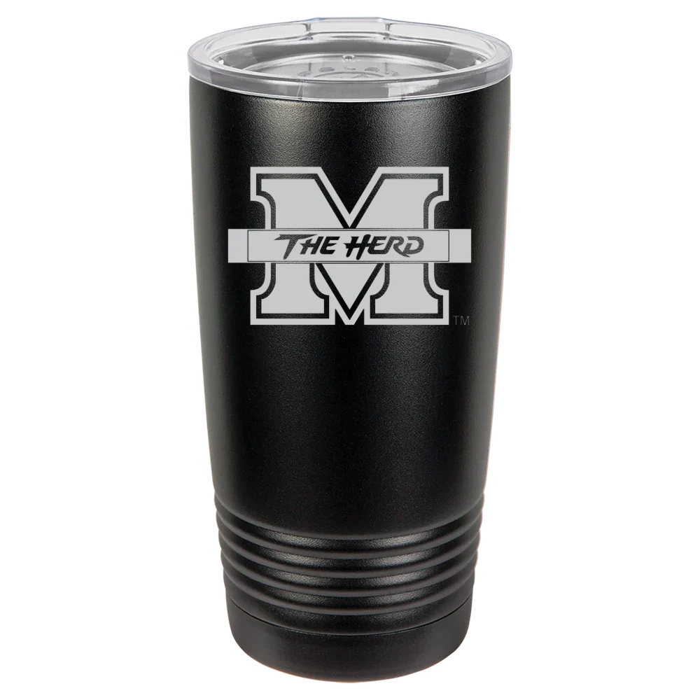 Marshall University Polar Camel 20 oz. Ringneck Tumbler with Standard Lid