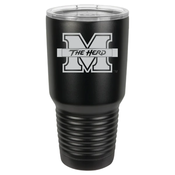 Marshall University Polar Camel 30 oz. Ringneck Tumbler with Standard Lid