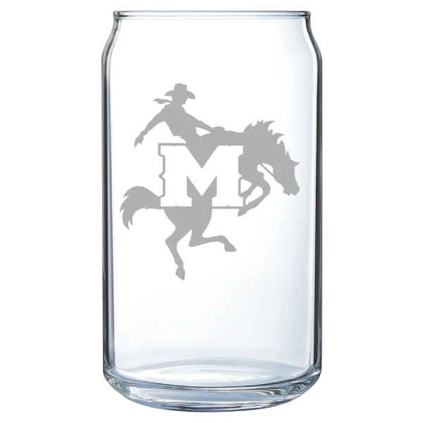 McNeese State University Polar Camel 16 oz. Can Glass