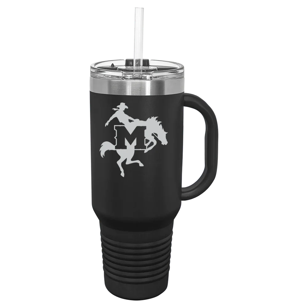 McNeese State University Polar Camel 40 oz. Travel Mug with Snap Lid & Straw