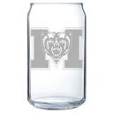 Mercer University Polar Camel 16 oz. Can Glass