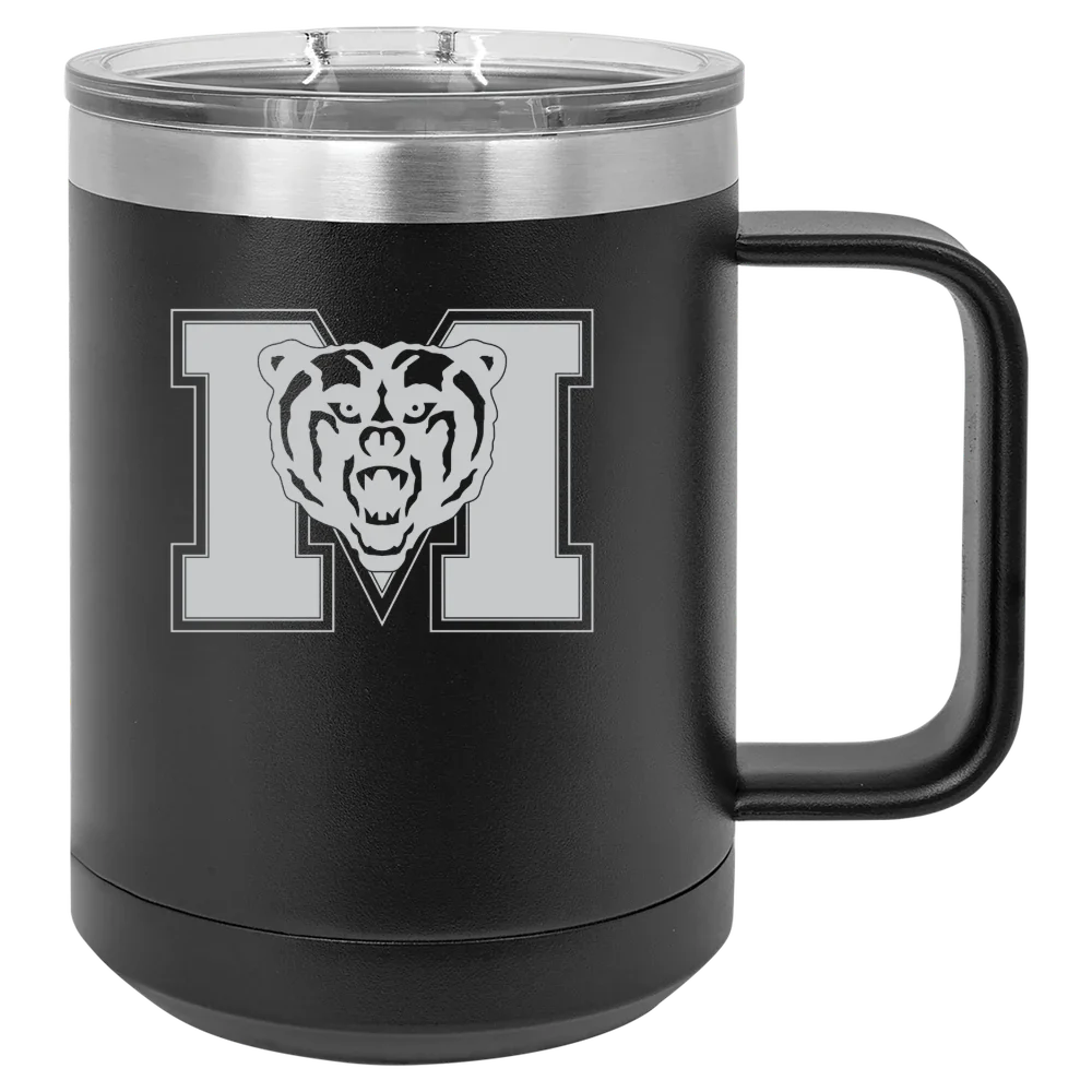 Mercer University Polar Camel 15 oz. Mug with Slider Lid