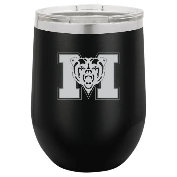 Mercer University Polar Camel 12 oz. Stemless Wine Tumbler