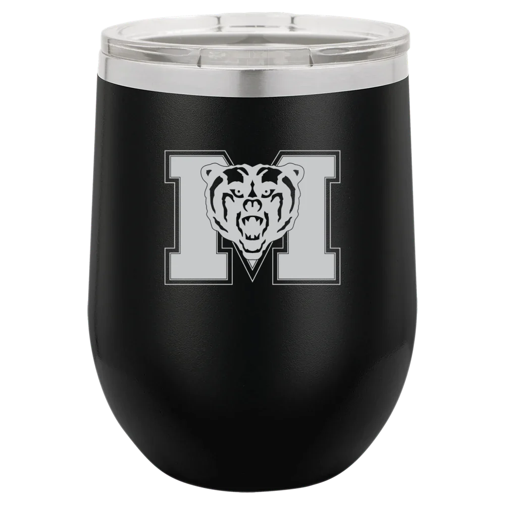 Mercer University Polar Camel 12 oz. Stemless Wine Tumbler