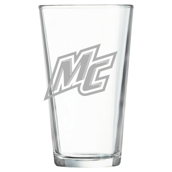Merrimack College Polar Camel 16 oz. Pint Mixing Glass