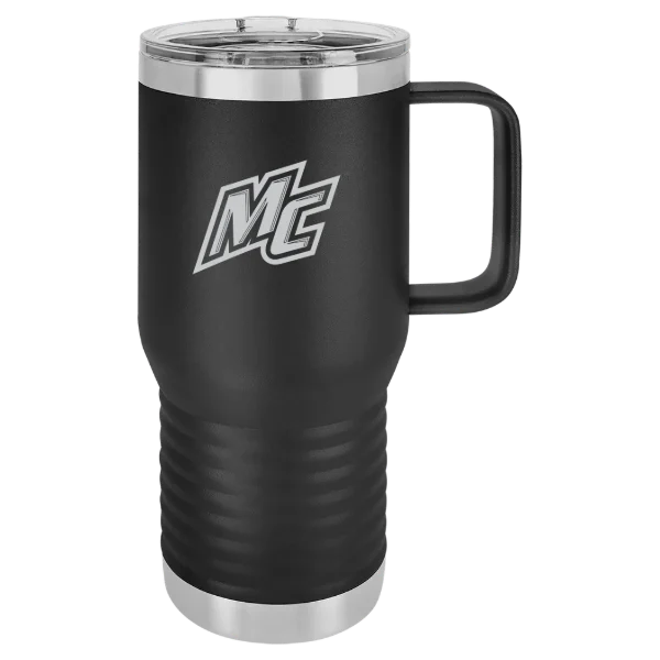 Merrimack College Polar Camel 20 oz. Travel Mug with Slider Lid