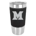 Miami University (Ohio) Polar Camel 20 oz. Leatherette Grip Tumbler with Standard Lid