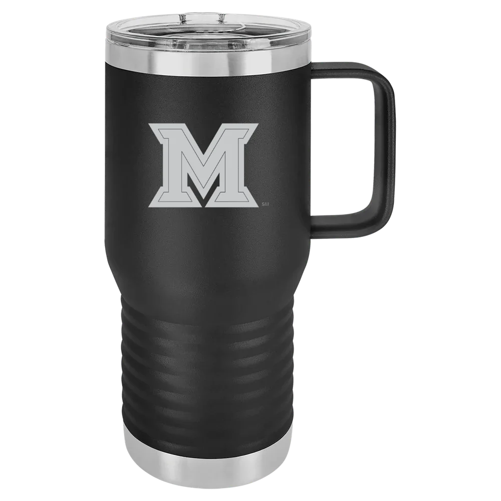 Miami University (Ohio) Polar Camel 20 oz. Travel Mug with Slider Lid