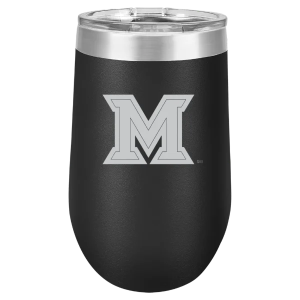 Miami University (Ohio) Polar Camel 16 oz. Stemless Wine Tumbler