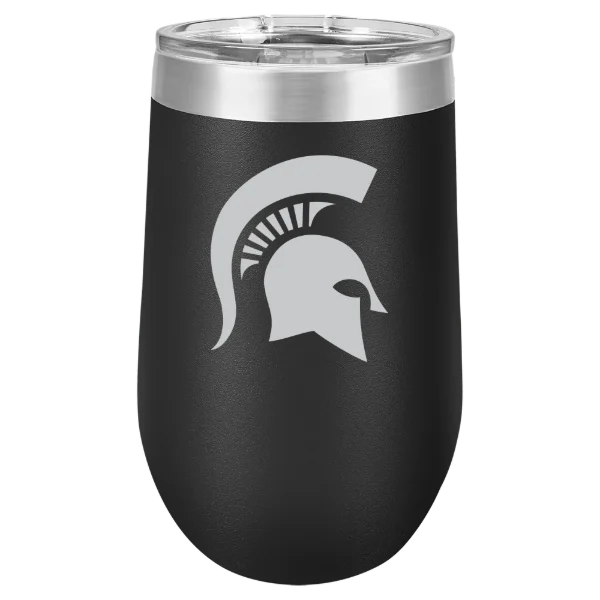 Michigan State University Polar Camel 16 oz. Stemless Wine Tumbler