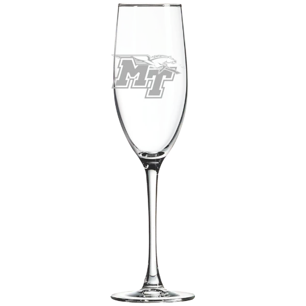 Middle Tennessee State University Polar Camel 8 oz. Champagne Flute