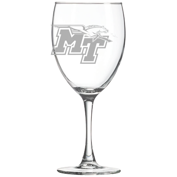 Middle Tennessee State University Polar Camel 10 1/2 oz. Wine Glass