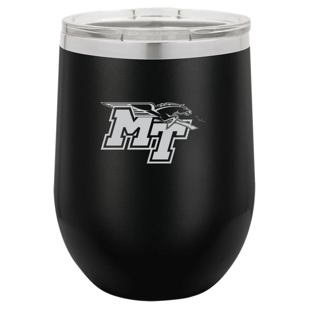Middle Tennessee State University Polar Camel 12 oz. Stemless Wine Tumbler