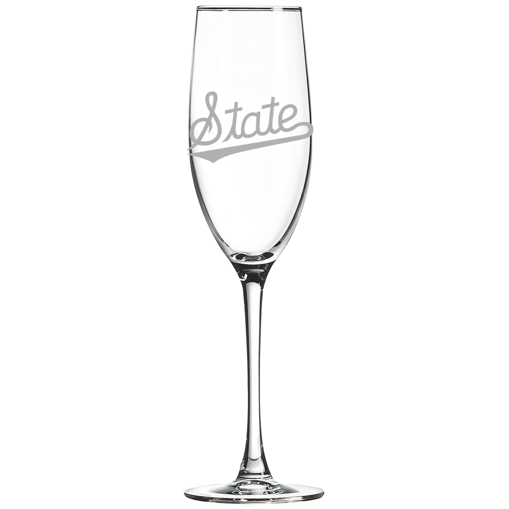 Mississippi State University Polar Camel 8 oz. Champagne Flute