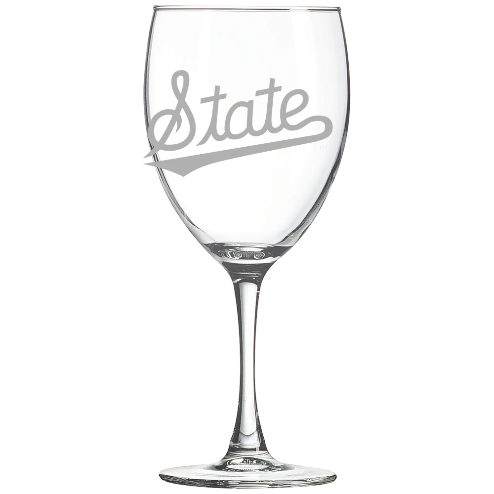 Mississippi State University Polar Camel 10 1/2 oz. Wine Glass