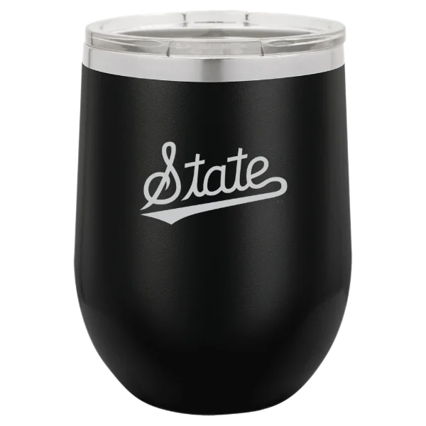 Mississippi State University Polar Camel 12 oz. Stemless Wine Tumbler