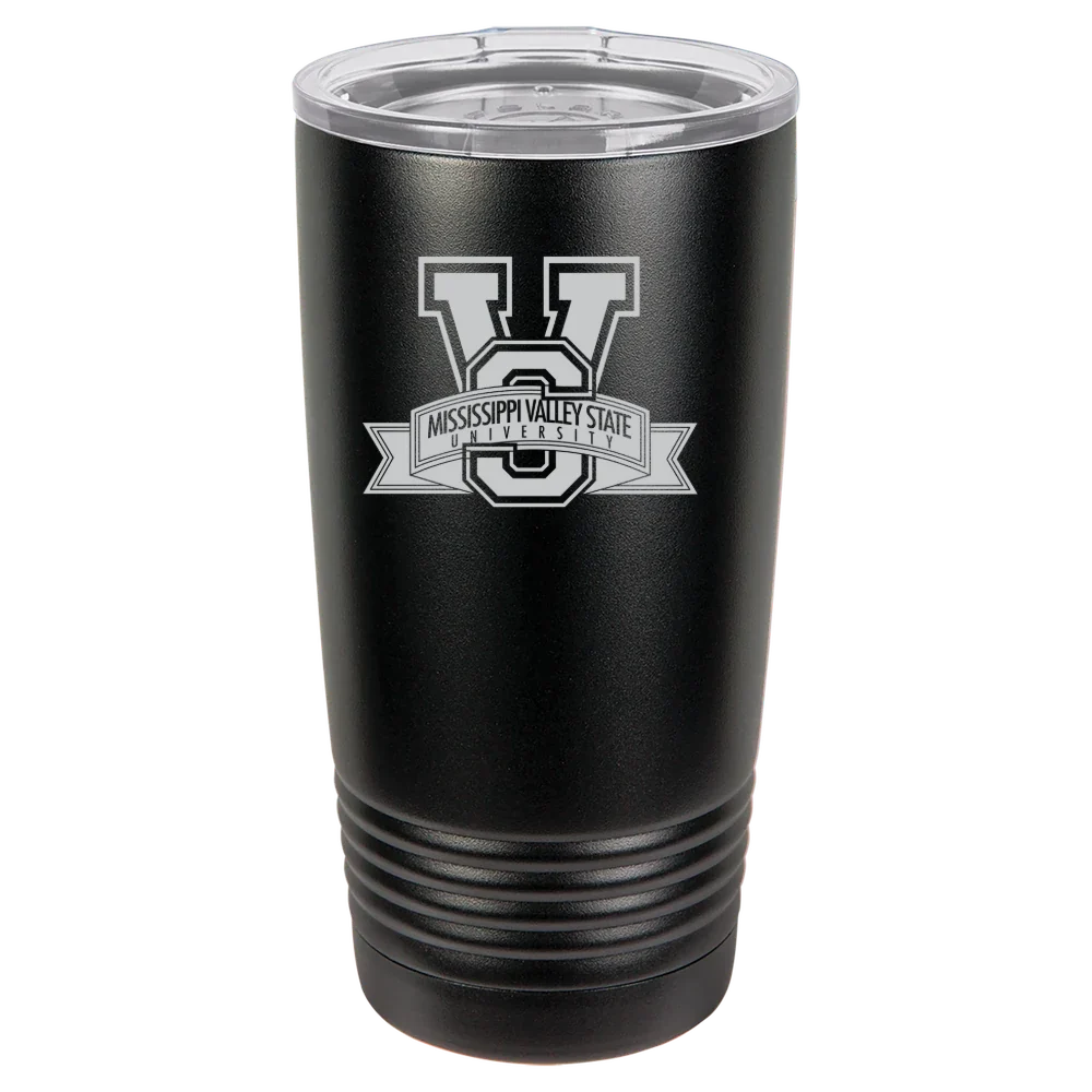 Mississippi Valley State University Polar Camel 20 oz. Ringneck Tumbler with Standard Lid