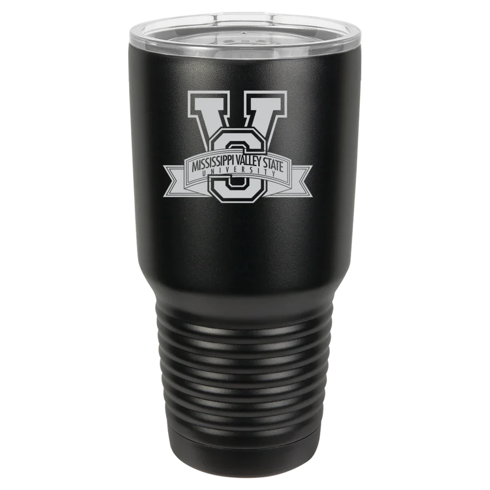 Mississippi Valley State University Polar Camel 30 oz. Ringneck Tumbler with Standard Lid