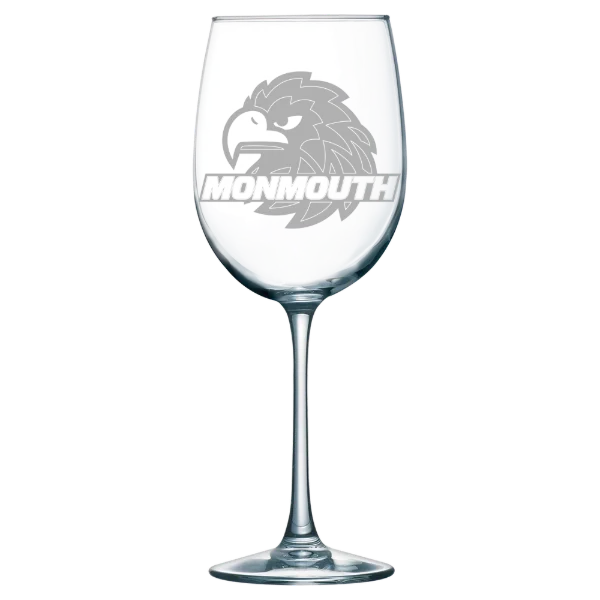 Monmouth University Polar Camel 19 oz. Wine Glass