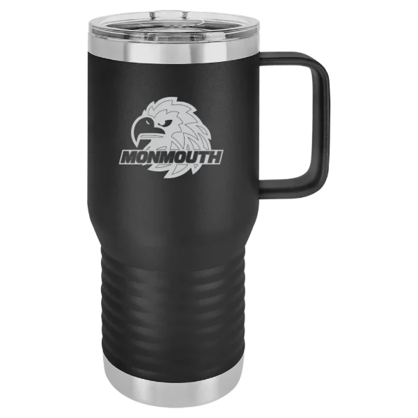 Monmouth University Polar Camel 20 oz. Travel Mug with Slider Lid
