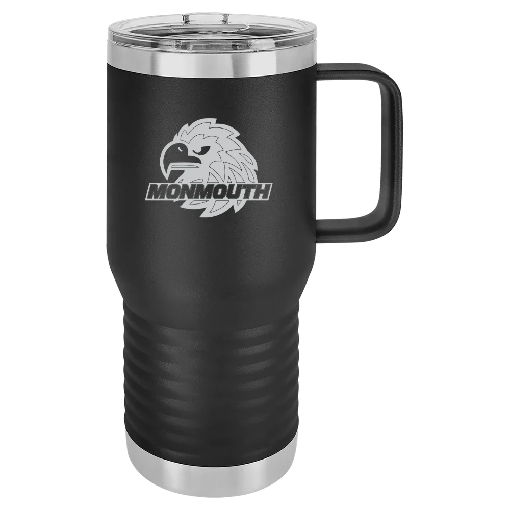 Monmouth University Polar Camel 20 oz. Travel Mug with Slider Lid