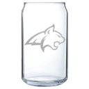 Montana State University-Bozeman Polar Camel 16 oz. Can Glass