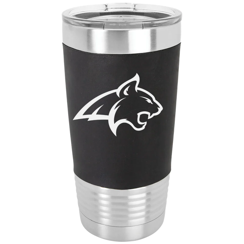 Montana State University-Bozeman Polar Camel 20 oz. Silicone Grip Tumbler with Standard Lid
