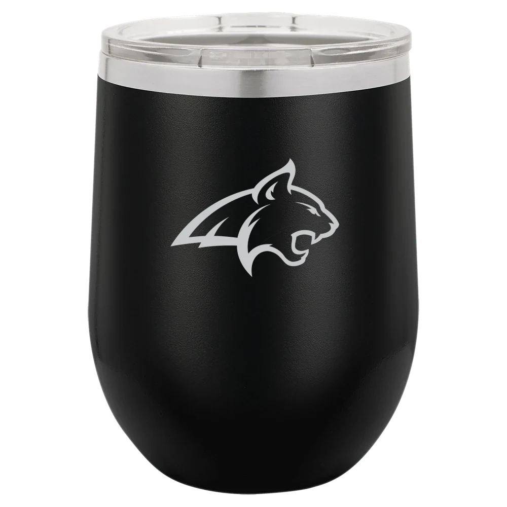 Montana State University-Bozeman Polar Camel 12 oz. Stemless Wine Tumbler