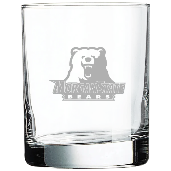 Morgan State University Polar Camel 10 1/2 oz. On The Rocks Glass