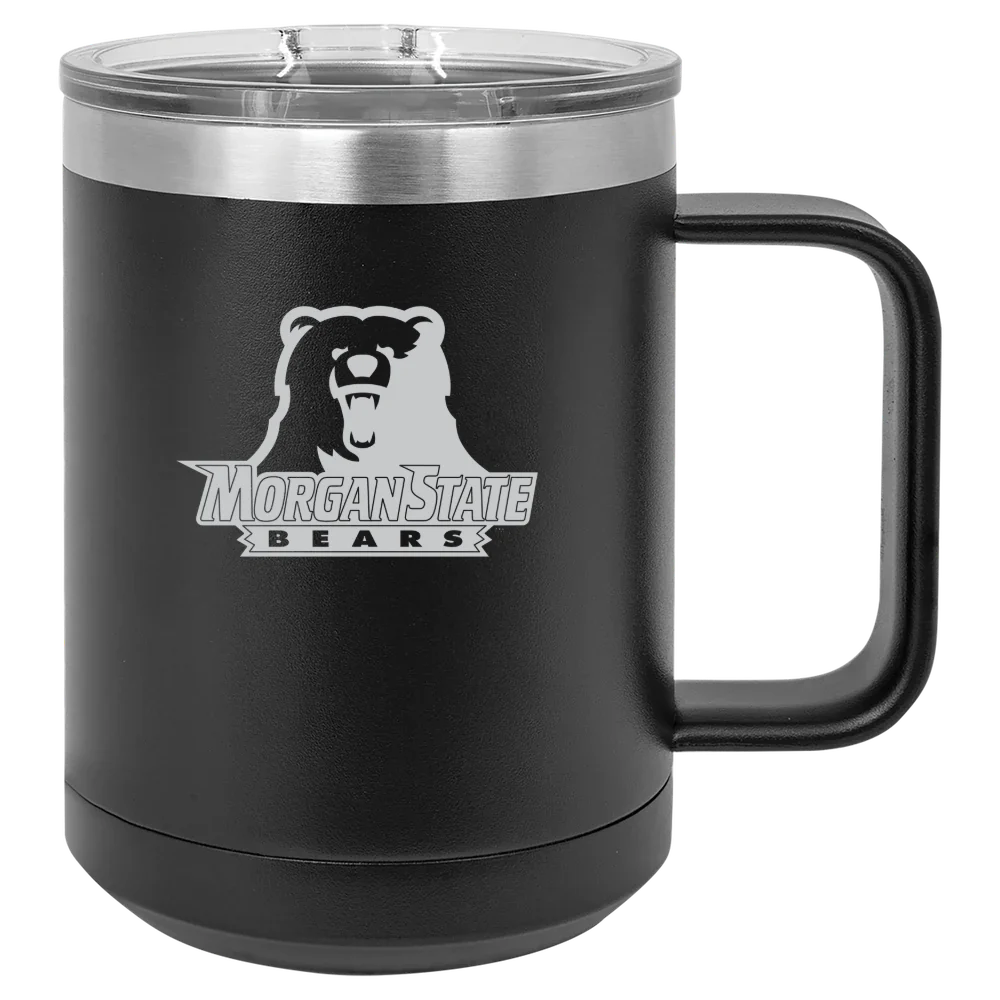 Morgan State University Polar Camel 15 oz. Mug with Slider Lid