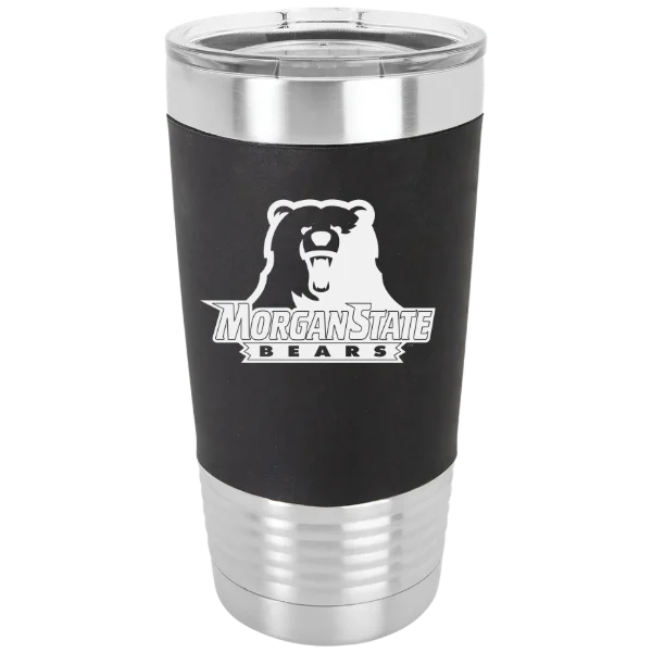 Morgan State University Polar Camel 20 oz. Silicone Grip Tumbler with Standard Lid