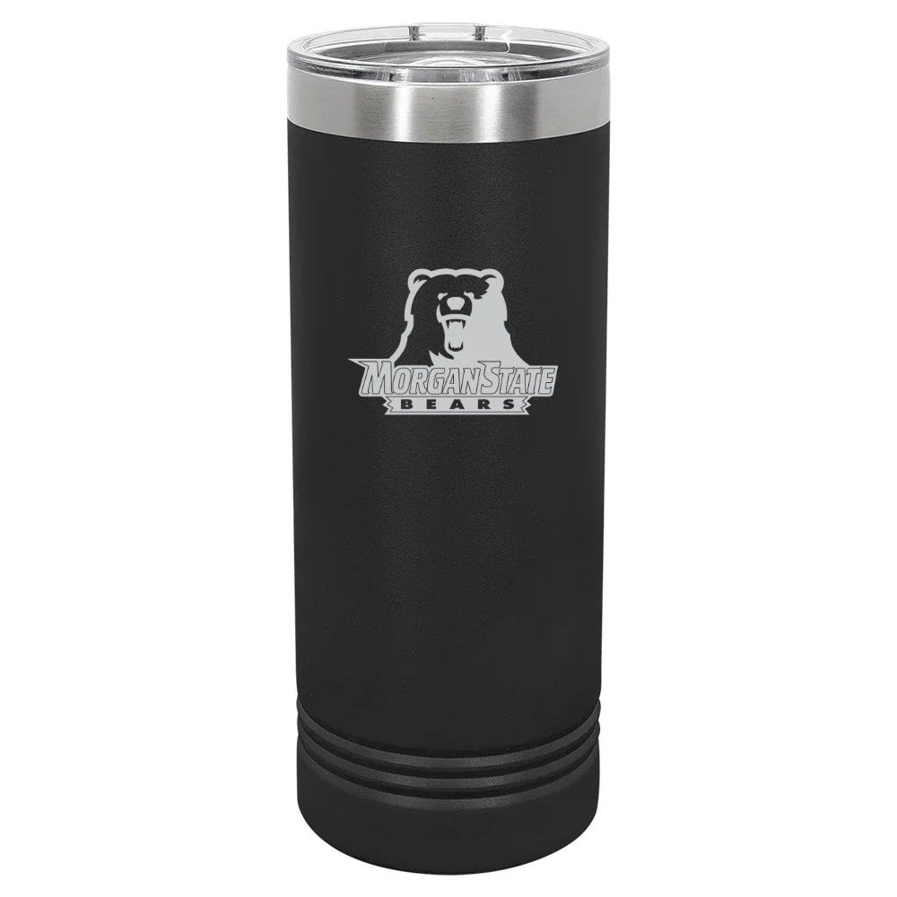Morgan State University Polar Camel 22 oz. Skinny Tumbler with Slider Lid