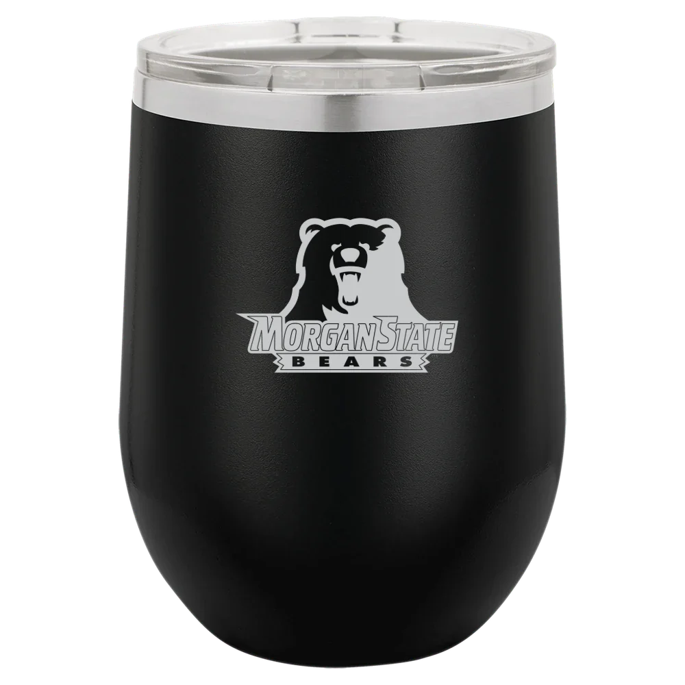 Morgan State University Polar Camel 12 oz. Stemless Wine Tumbler