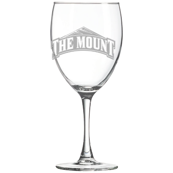 Mount St. Mary's University Polar Camel 10 1/2 oz. Wine Glass