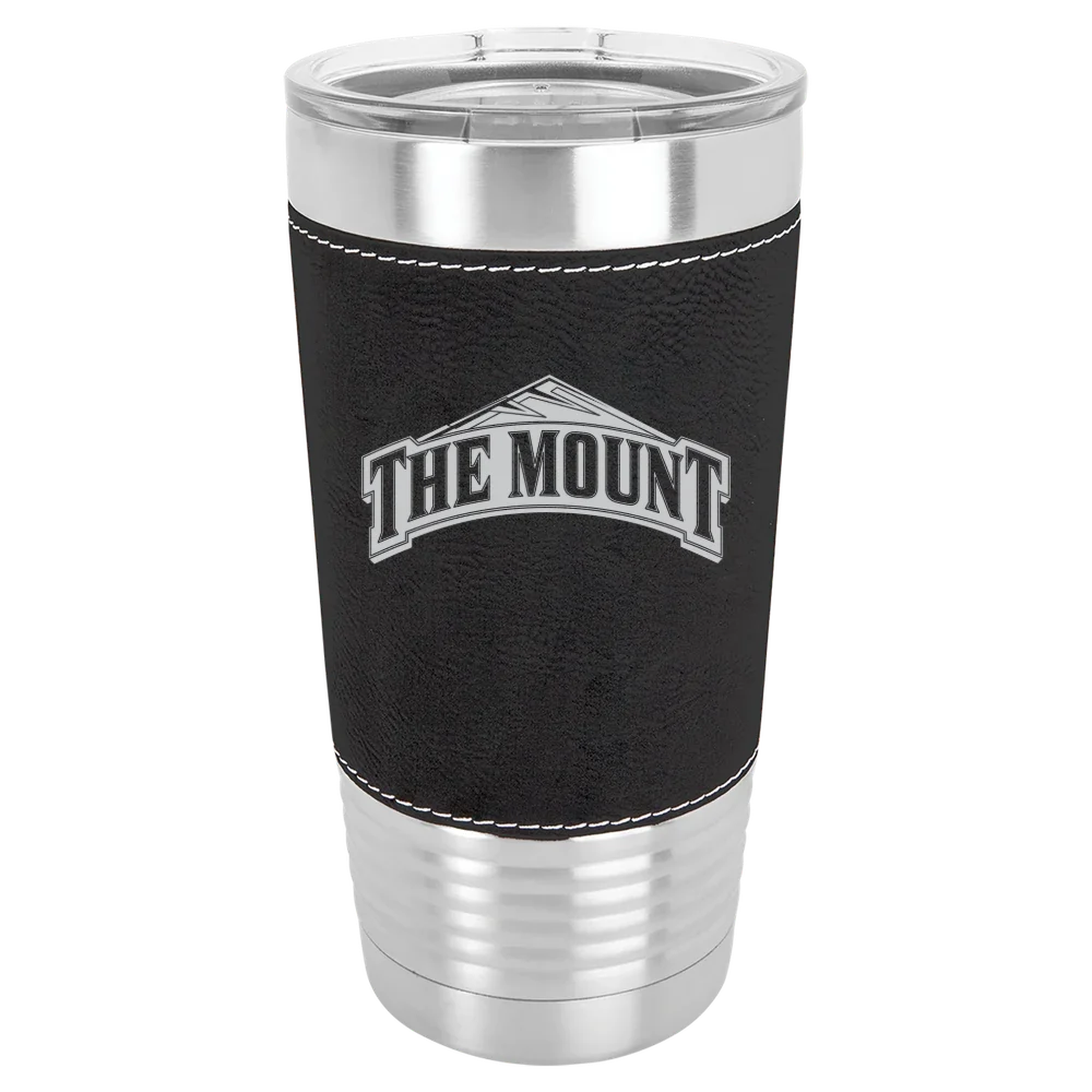 Mount St. Mary's University Polar Camel 20 oz. Leatherette Grip Tumbler with Standard Lid