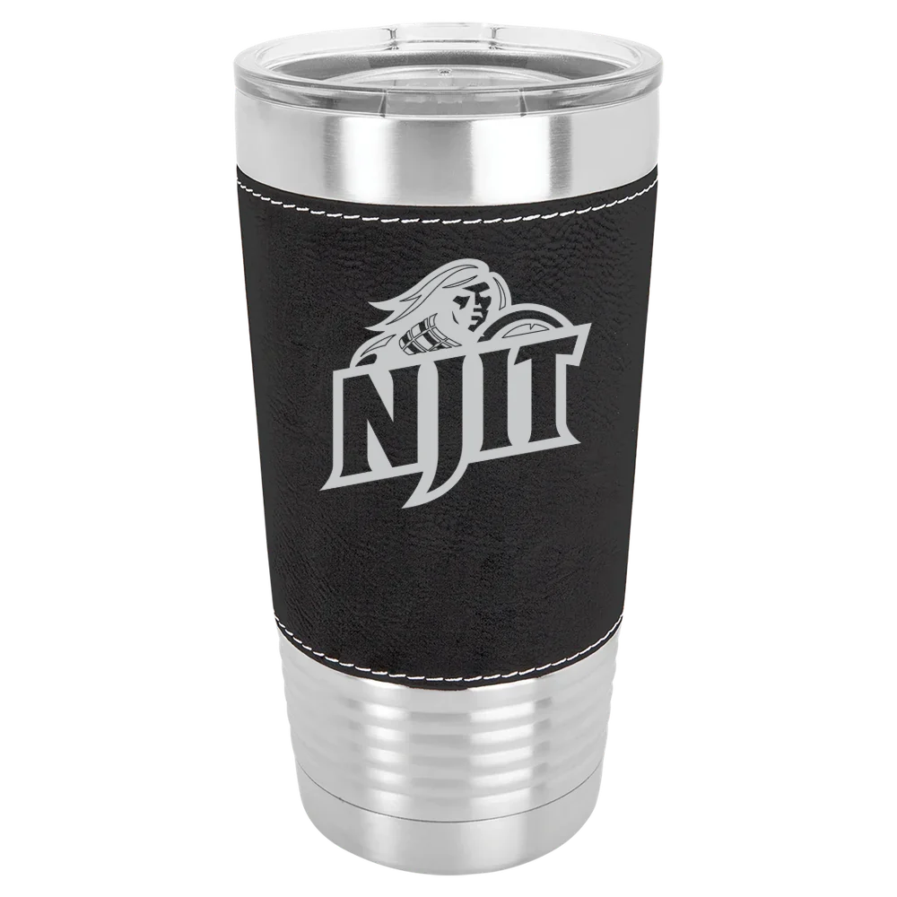 New Jersey Institute of Technology Polar Camel 20 oz. Leatherette Grip Tumbler with Standard Lid