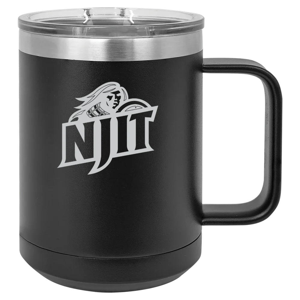 New Jersey Institute of Technology Polar Camel 15 oz. Mug with Slider Lid