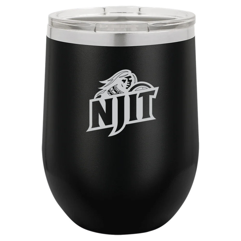 New Jersey Institute of Technology Polar Camel 12 oz. Stemless Wine Tumbler