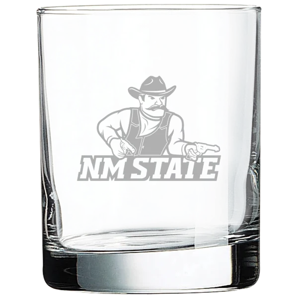 New Mexico State University Polar Camel 10 1/2 oz. On The Rocks Glass