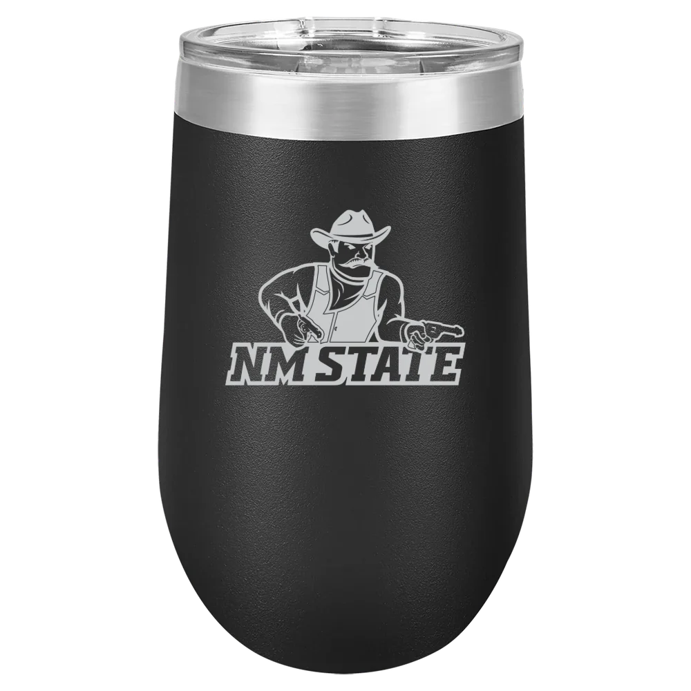 New Mexico State University Polar Camel 16 oz. Stemless Wine Tumbler