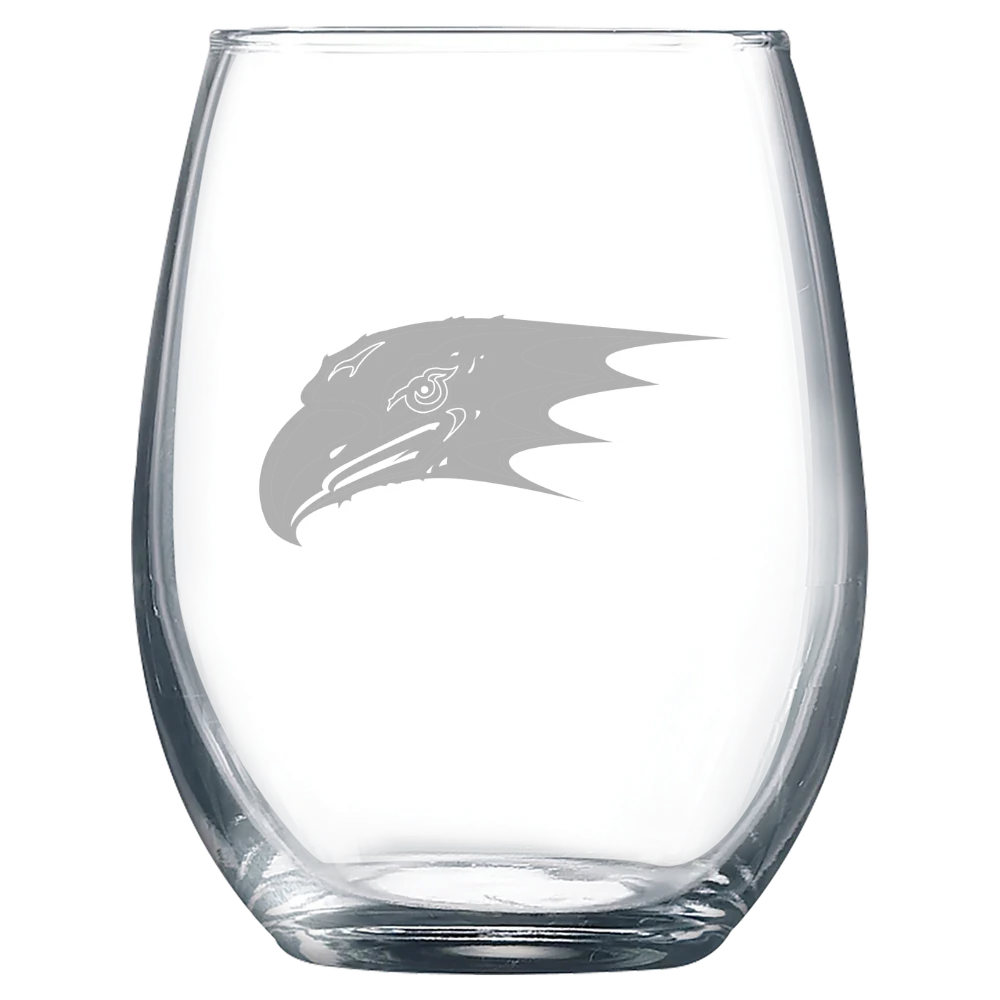 Niagara University Polar Camel 9 oz. Stemless Wine Glass