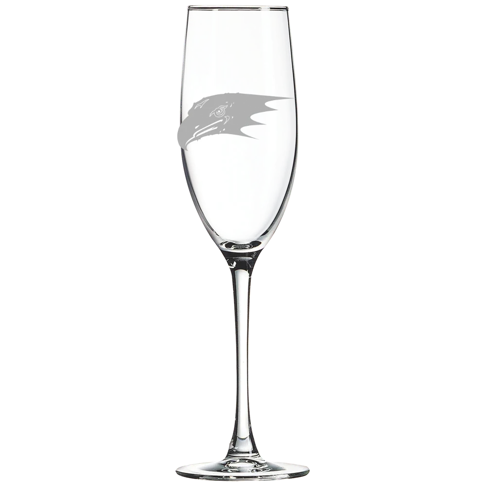 Niagara University Polar Camel 8 oz. Champagne Flute
