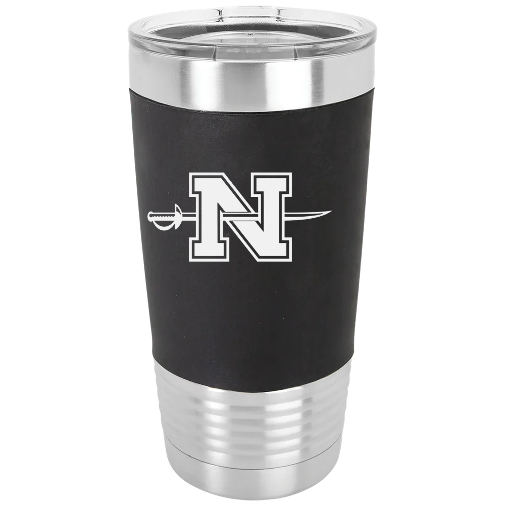Nicholls State University Polar Camel 20 oz. Silicone Grip Tumbler with Standard Lid