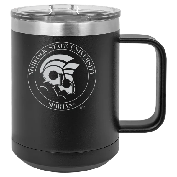 Norfolk State University Polar Camel 15 oz. Mug with Slider Lid