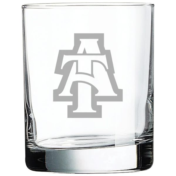 North Carolina A&T State University Polar Camel 10 1/2 oz. On The Rocks Glass