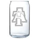 North Carolina A&T State University Polar Camel 16 oz. Can Glass