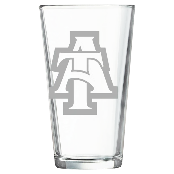 North Carolina A&T State University Polar Camel 16 oz. Pint Mixing Glass